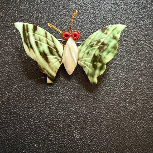Colorful Butterfly Brooch Set - Picture 3 of 12